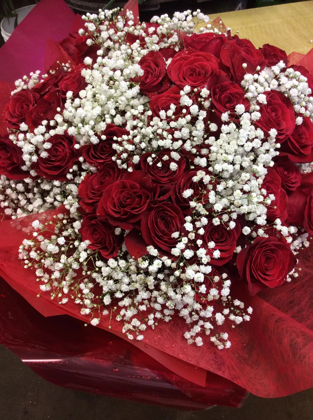 50 Stem Red Roses